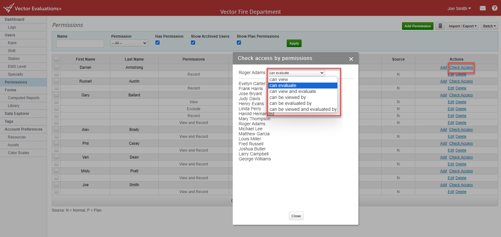 How To Assign Evaluator Permissions