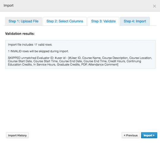 PD Credit Import Directions