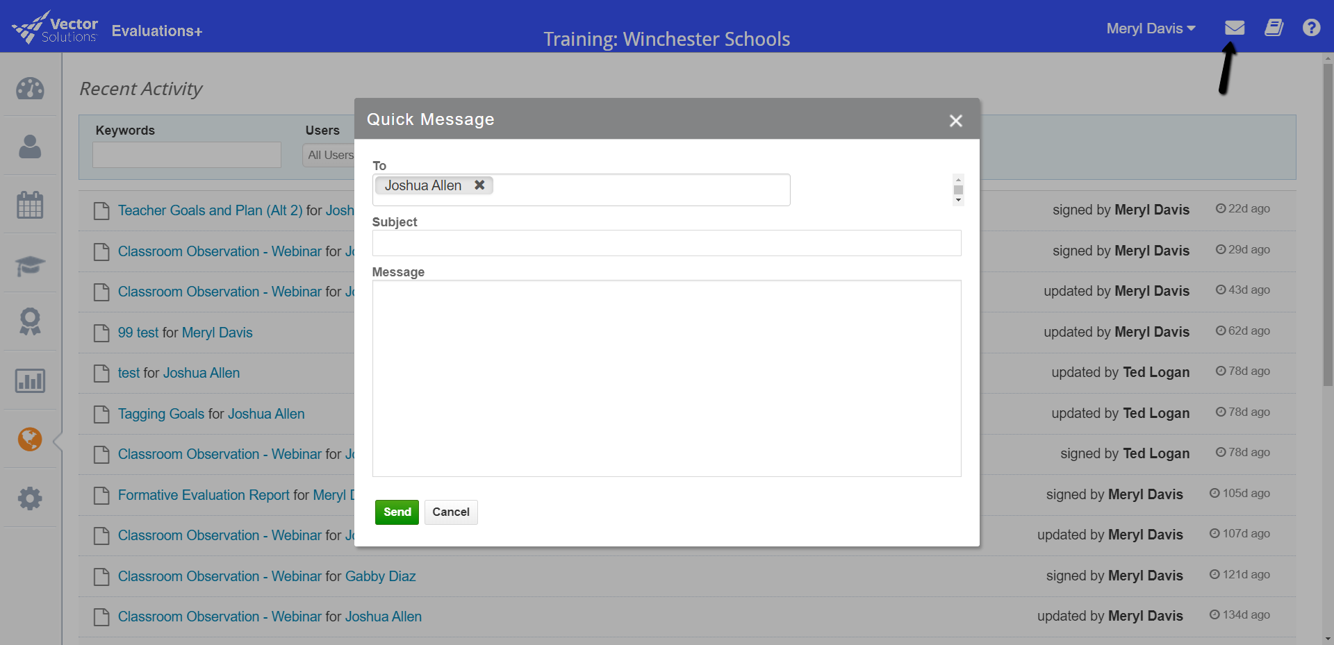 Notifications and Activity