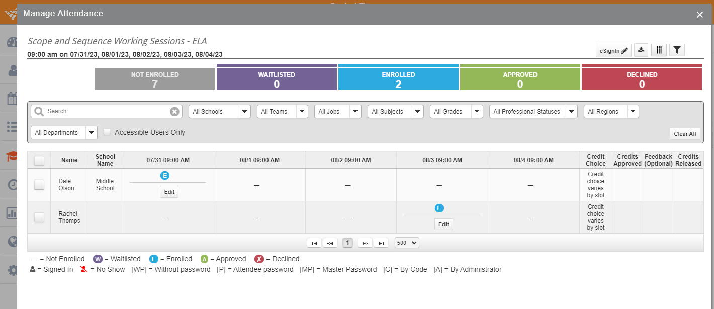 Release Announcement for PD Tracking: Credit Choice for Multiple ...