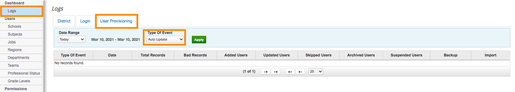 Auto-User Update Setup (For Education)