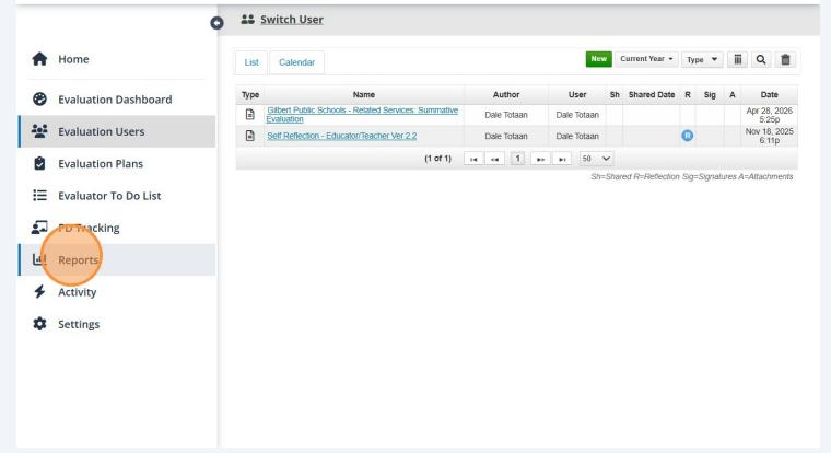 How to Export User Data, Reports, Evaluation Forms, and Files